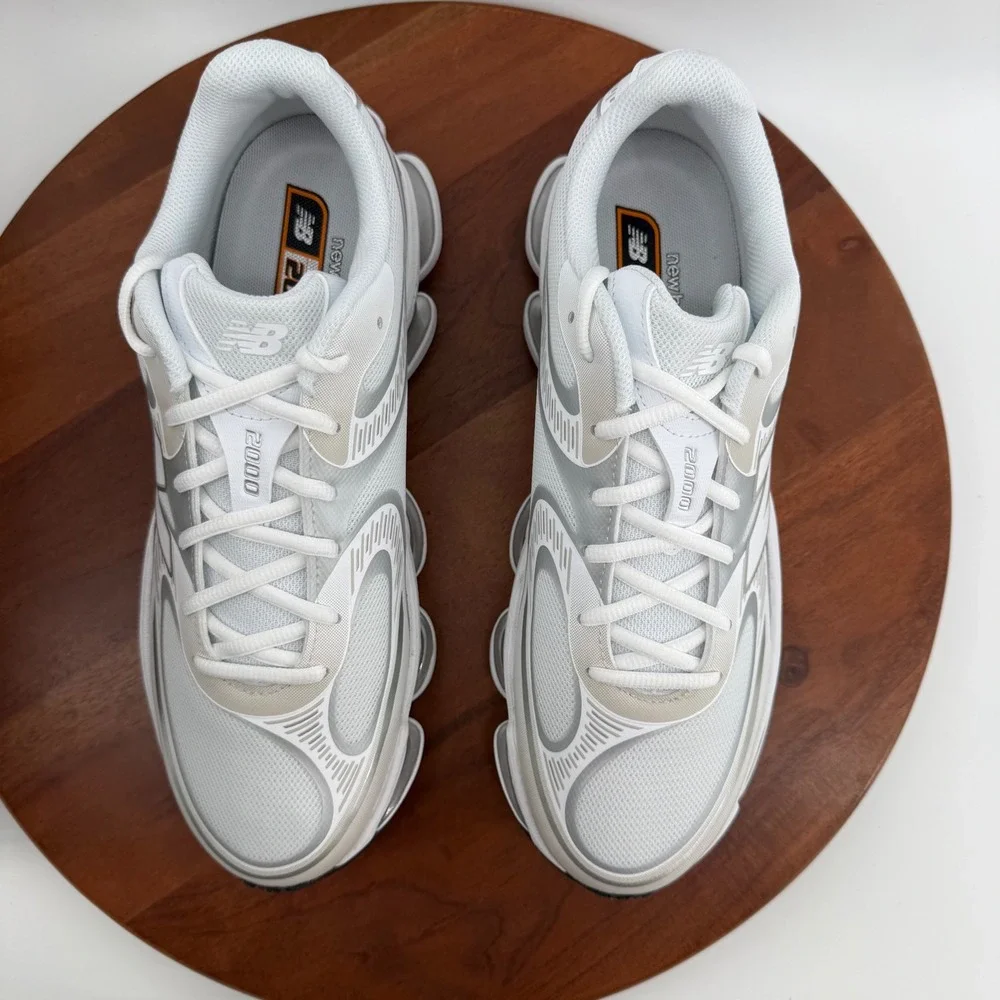 New Balance 2000 ABZORB Lifestyle Podular Shoes White Grey U20004GM Men's 11